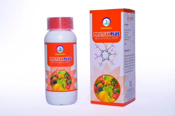 Protean Plus/Extreme Biostimulant (N-acetyl-thiazolidine-4 carboxylic acid - Biostimulant) जोमदार शाखीय वाढ, भरपूर फळधारणा, फळांची फुगवण व दर्जेदार उत्पादनासाठी