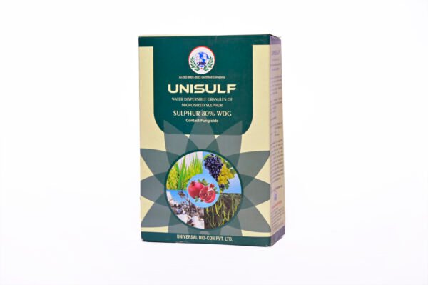 Unisulf 80% (Sulphur) पिकांना प्रतिकारक्षम बनवून निरोगी वाढीसाठी आणि सल्फरची कमतरतेसाठी उपयुक्त - Image 2