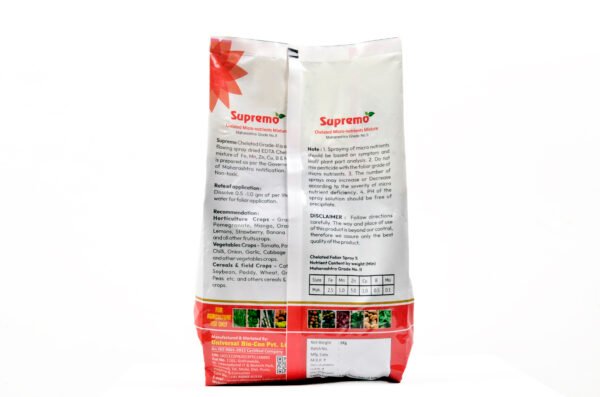 Supremo Powder Micronutrients Mixture for sustained crop nourishment