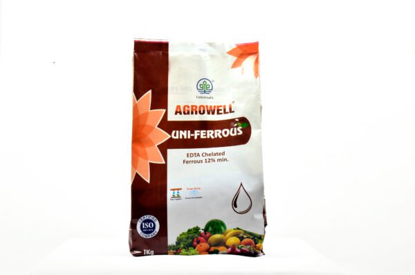 Uni Ferrous Micronutrients fertilizer for treating iron deficiency